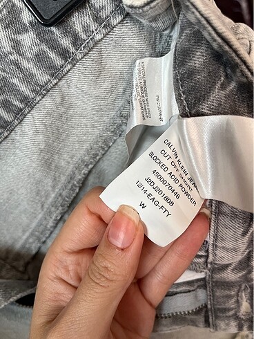 calvin klein kot sort - Görsel 6