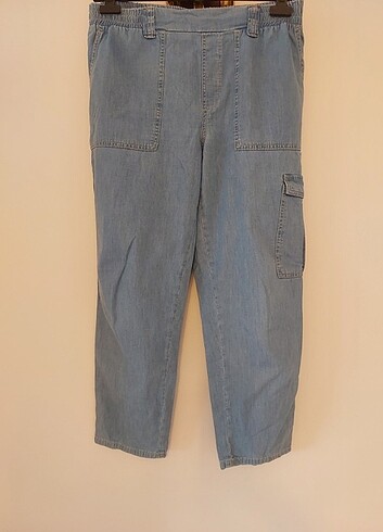 Lcw denim kot kargo pantolon