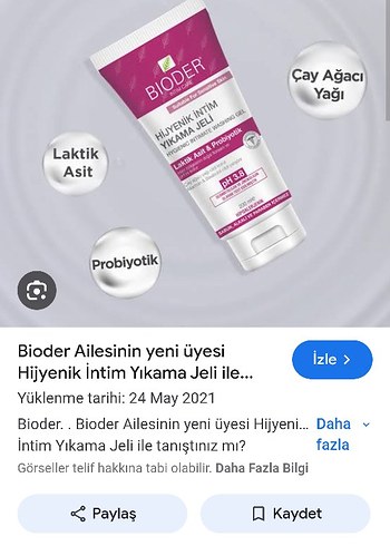 Bioderma BİODER hijyenik yıkama jeli