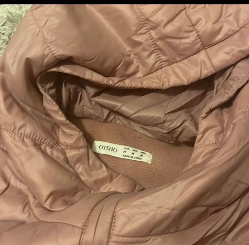 Pembe Mont/Ceket Oysho M beden - Görsel 3
