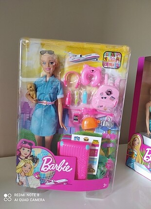 Barbie Seyahat Seti Barbie Oyuncak Bebek %20 İndirimli - Gardrops