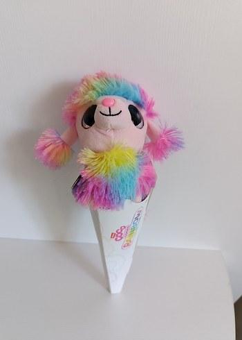 Pastel Renkli Peluş Oyuncak Koyun