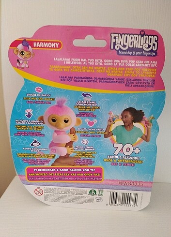 Fingerlings interactive baby monkey 70 ses özelliği