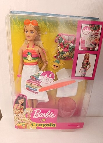 Barbie Barbie crayola oyun seti 