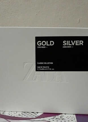 ERKEK IKILI PARFUM GOLD VE SILVER 