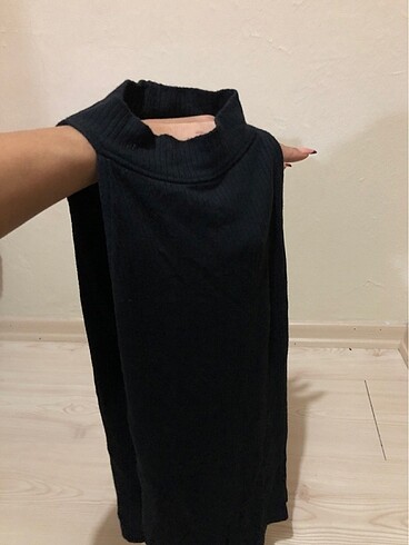 Diğer Hafif boğazlı kolsuz body