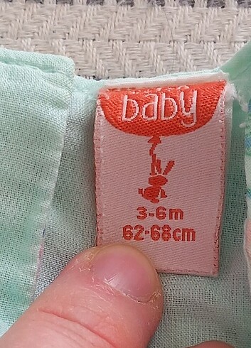 3-6 Ay Beden LCW 3-6 ay bebek elbisesi 