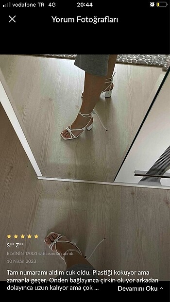Zara kadın topuklu sandalet