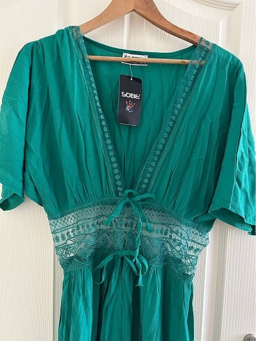 m Beden yeşil Renk Pareo Kimono