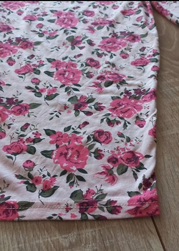 Kadın Viskon Tek Alt Kapri Pijama - Görsel 3