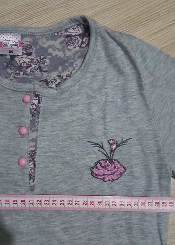 Kadın Tek Üst Pijama - Görsel 2