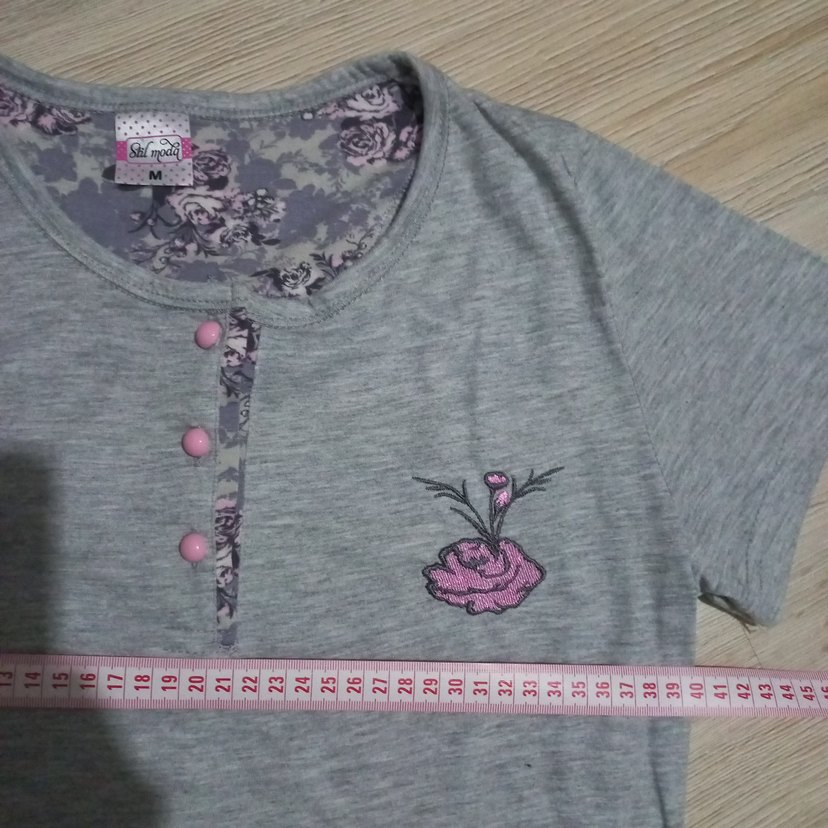 Kadın Tek Üst Pijama - Görsel 2