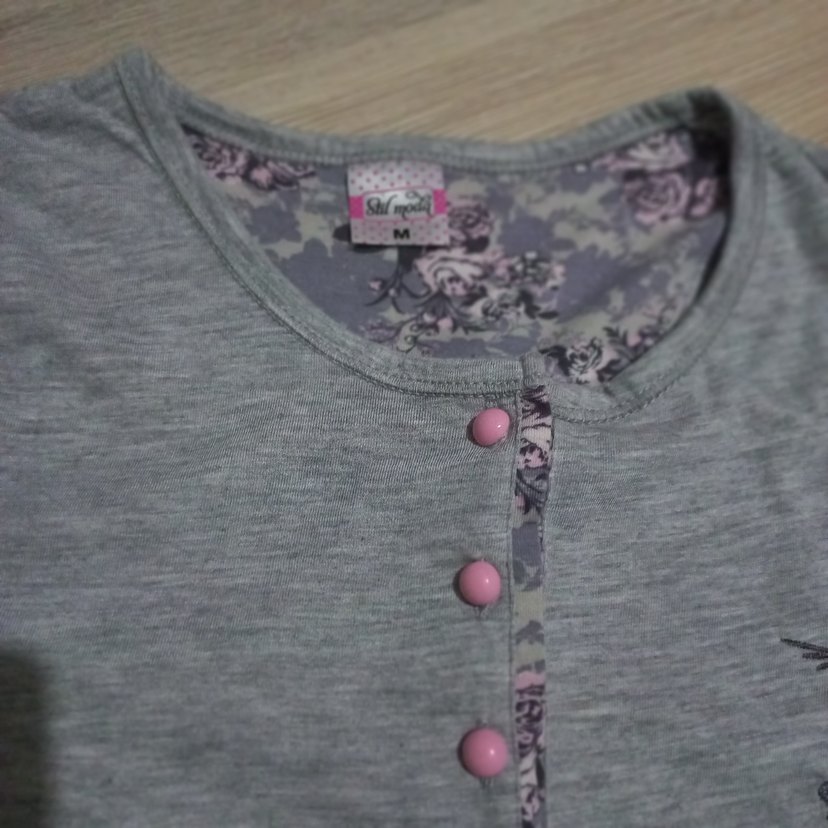 Kadın Tek Üst Pijama - Görsel 3