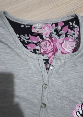 Kadın Tek Üst Pijama - Görsel 2