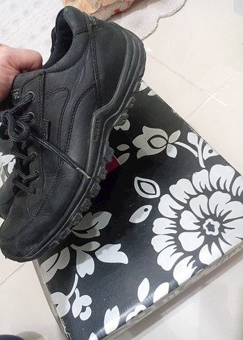 Erkek Siyah Bağcıklı scooter marka ayakkabı - Görsel 5