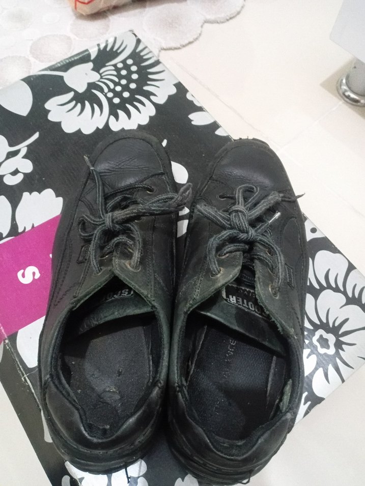 Erkek Siyah Bağcıklı scooter marka ayakkabı - Görsel 3
