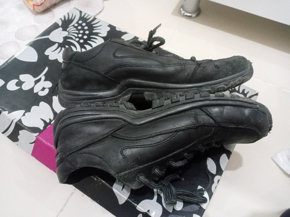 Erkek Siyah Bağcıklı scooter marka ayakkabı - Görsel 4