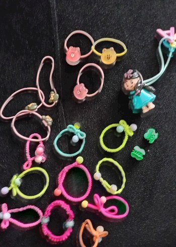 Çok Renkli Pop Kültür Çocuk Toka Seti - Görsel 6