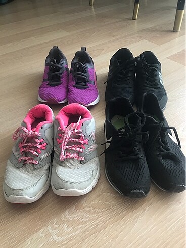 37 Beden siyah Renk Spor ayakkabı