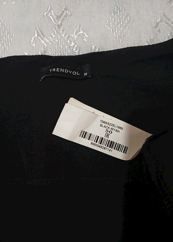 Trendyol Büyükbeden Kruvaze Elbise - Görsel 9