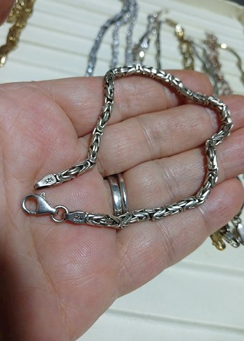 925 Kral Bileklik Unisex 11.90 gr - Görsel 2