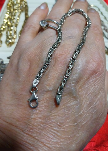 925 Kral Bileklik Unisex 11.90 gr - Görsel 4