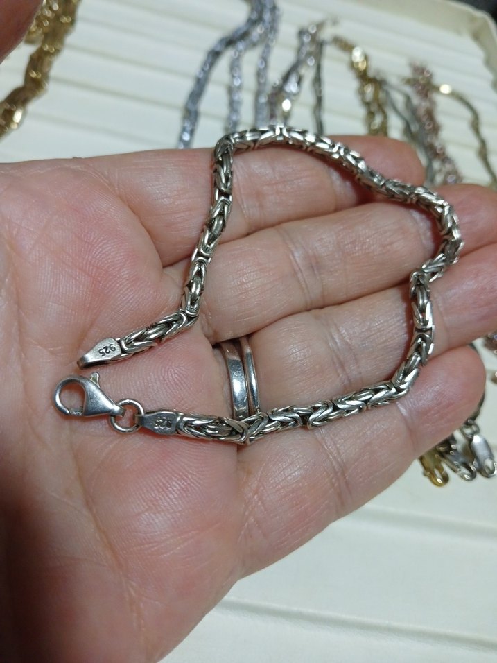 925 Kral Bileklik Unisex 11.90 gr - Görsel 2