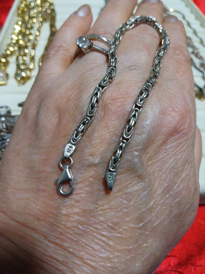 925 Kral Bileklik Unisex 11.90 gr - Görsel 4