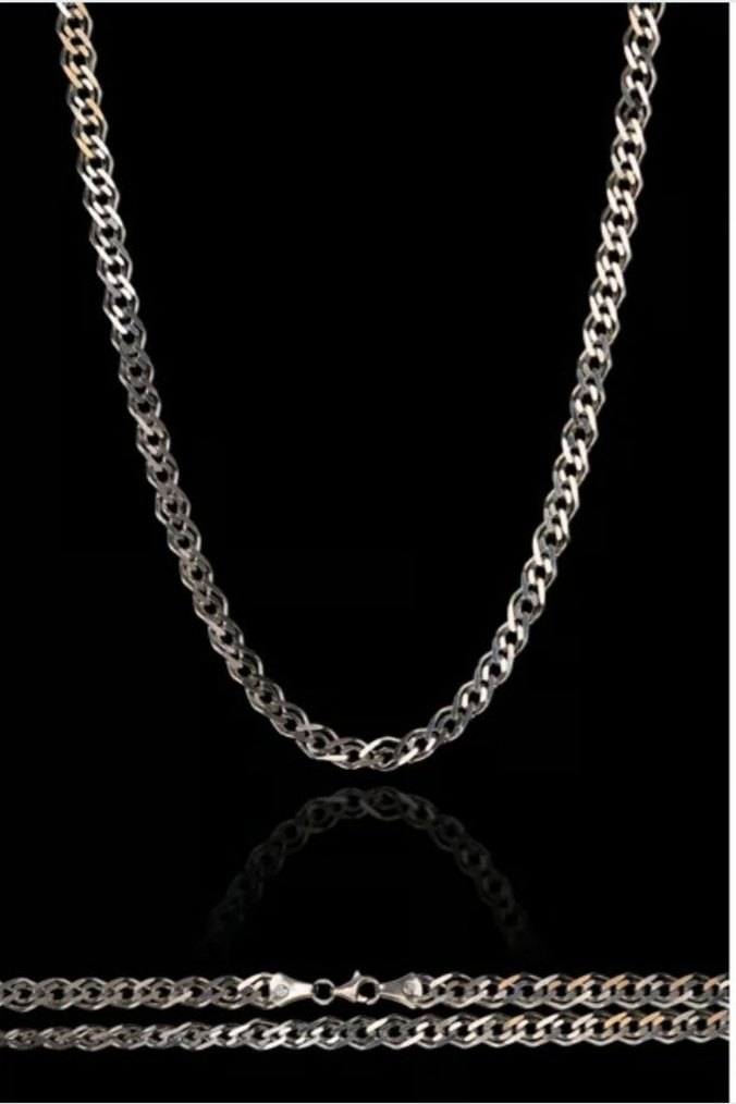 925  Unisex Kalın Kolye 18.83 gr - Görsel 4