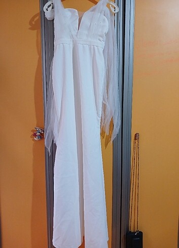 Mina trendyol nikah elbisesi - Görsel 7