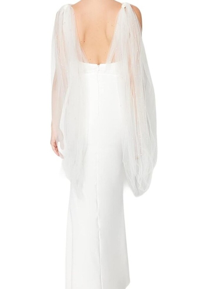 Mina trendyol nikah elbisesi  - Görsel 4