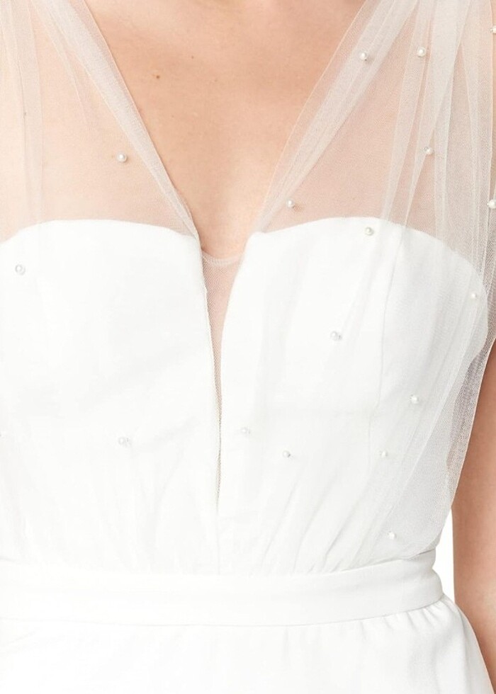 Mina trendyol nikah elbisesi  - Görsel 5