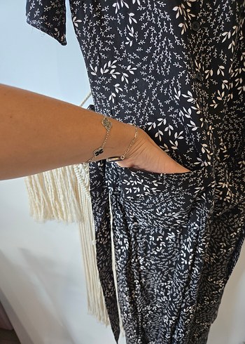 Zara , çiçek desenli Tulum - Görsel 3