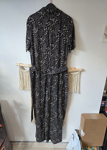 Zara , çiçek desenli Tulum - Görsel 4