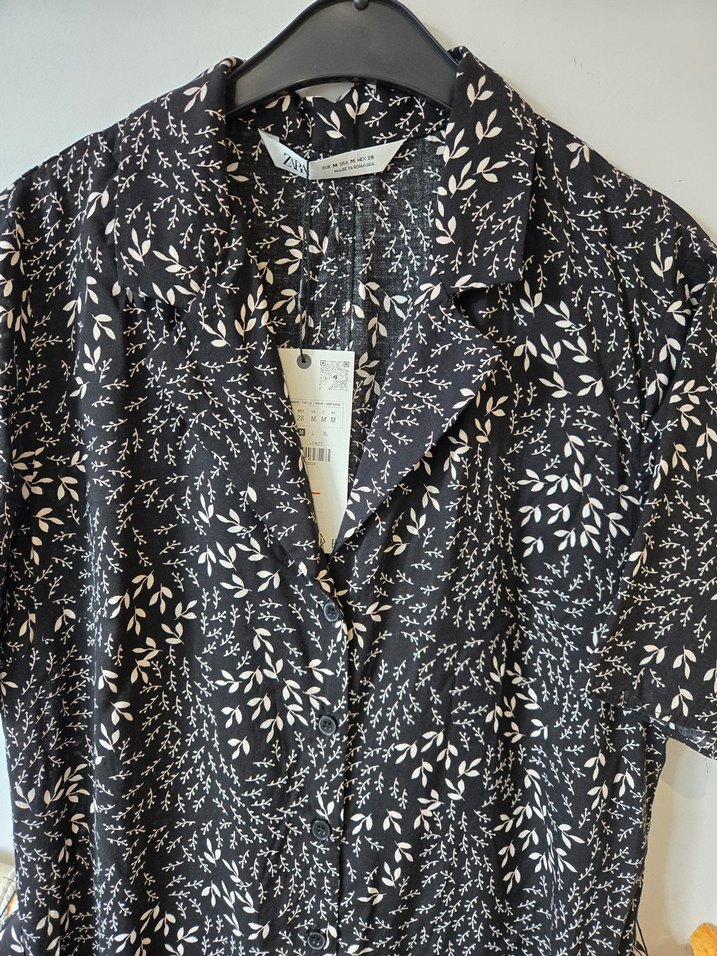 Zara , çiçek desenli Tulum - Görsel 2