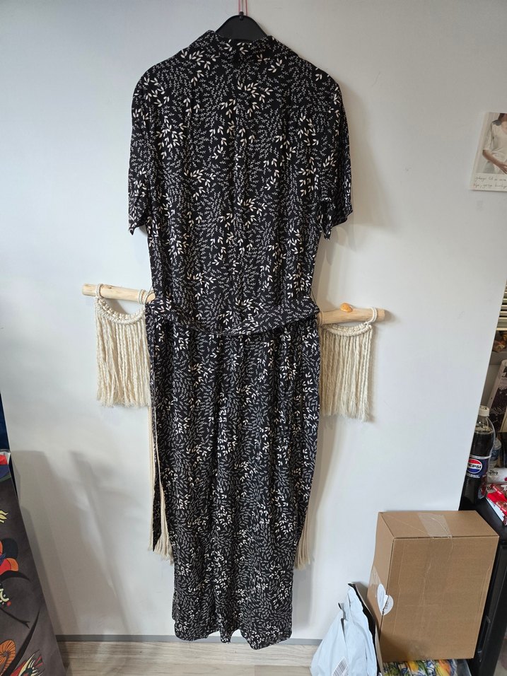 Zara , çiçek desenli Tulum - Görsel 4