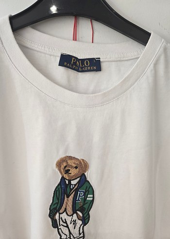 Ralph Lauren , teddy nakışlı Tişört - Görsel 2