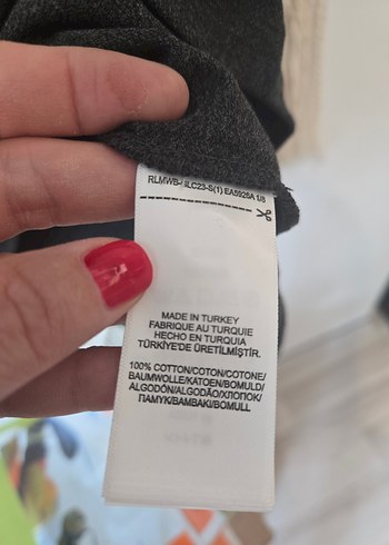 Polo Ralph Lauren Koyu Gri Polo Yaka Tişört - Görsel 7