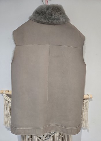 Network , gri-bej deri yelek - Görsel 8