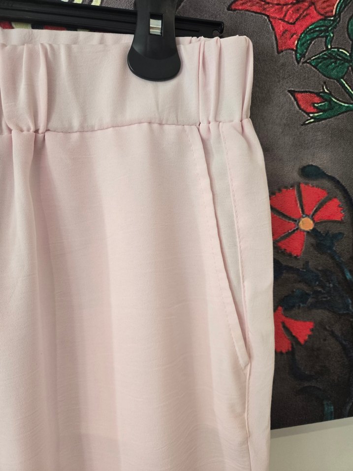 Lcwaikiki ,Pembe Bohem Salaş Kadın Kumaş Pantolon - Görsel 2