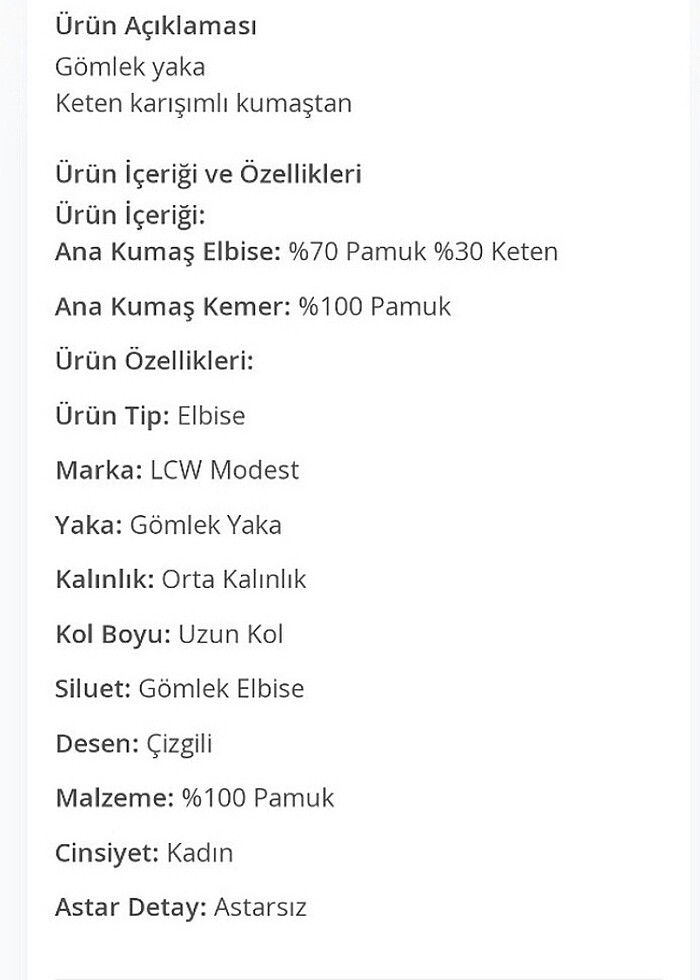 Lcw elbise - Görsel 3