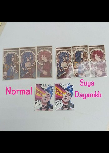 Overwatch Kiriko Juno Stickerları - Görsel 2