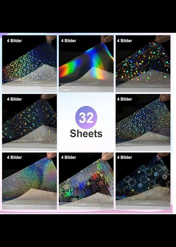 Scrapbook Çicek Böcek Sticker Seti - Görsel 3