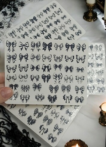 Beden Coquette Gothic Ribbon Sticker