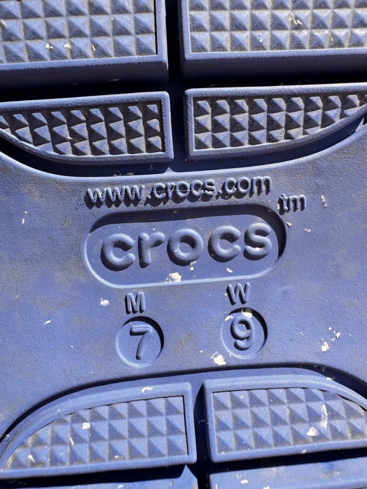 Kadın Platform crocs Topuklu Mor Kauçuk Terlik - Görsel 4