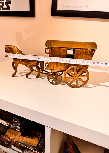 Altın Renk At pirinç at arabası ve At Arabası Biblo - Görsel 6