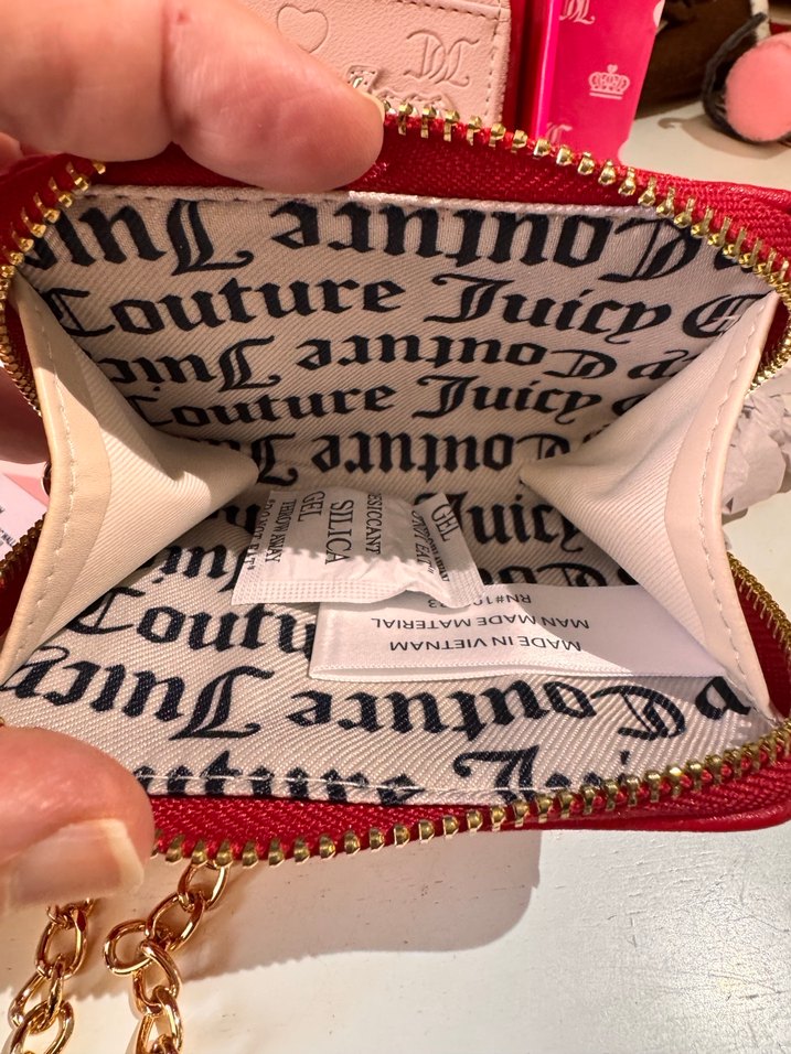 Fermuarlı Pembe Deri Kadın Cüzdan - Görsel 3