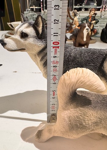 Gri Husky Köpek Figürleri - Görsel 3