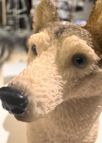 Gri Husky Köpek Figürleri - Görsel 6