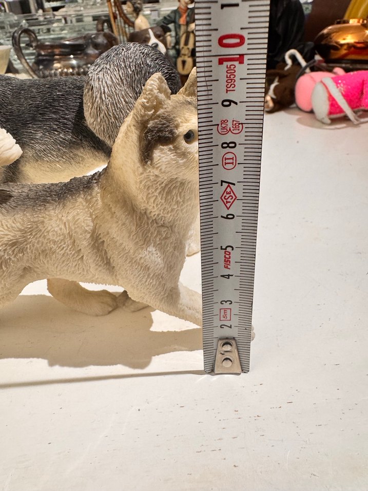 Gri Husky Köpek Figürleri - Görsel 4